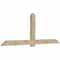 Ekena Millwork Eugene Rough Sawn Timber Gable Bracket, Douglas Fir, 108"W x 40"H x 4"D x 6"F, 9/12 Pitch GBW108X40X0406EUG00RDF - alternate 4